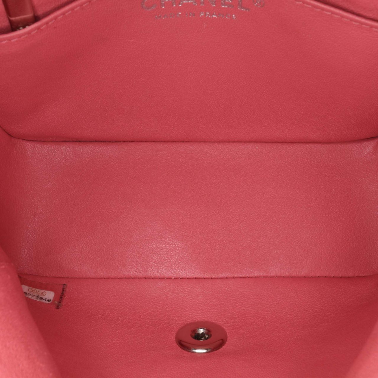 Chanel Mini Square Classic Lambskin Single Flap Roze