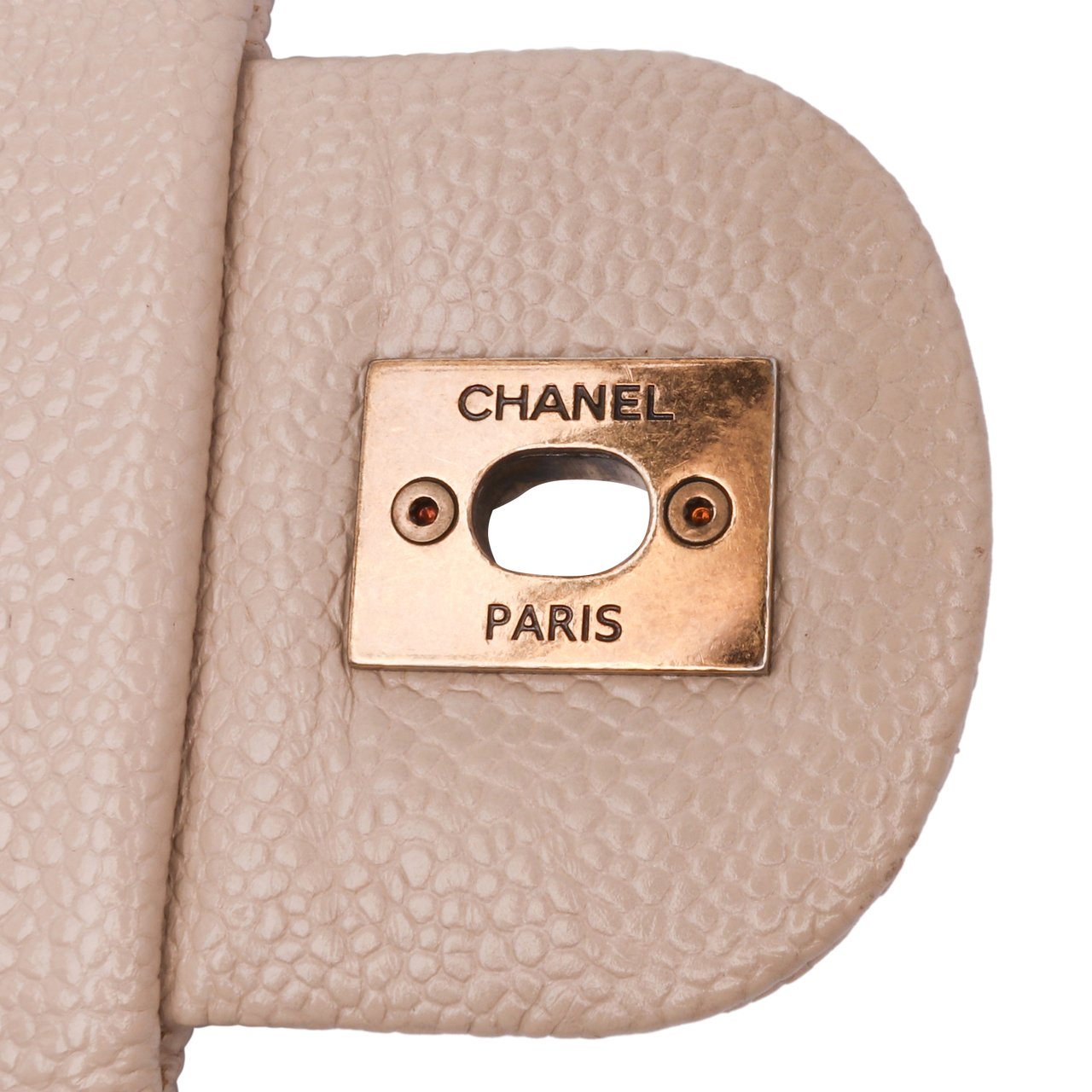 Chanel Medium Quilted Caviar Coco Pleats Messenger Flap Bruin