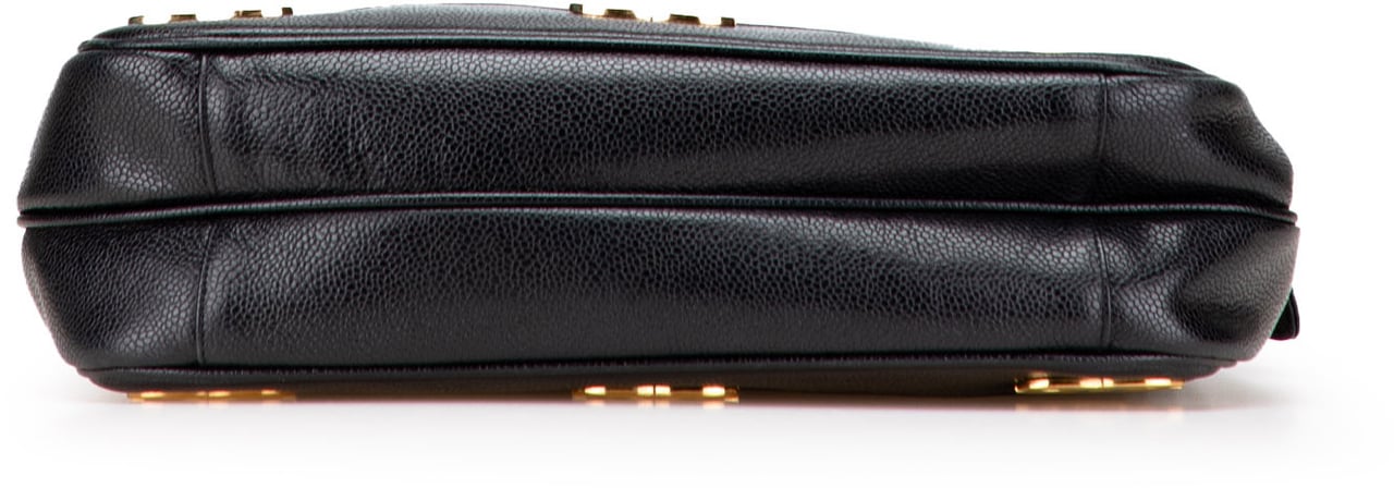 Chanel Triple CC Caviar Shoulder Bag Zwart