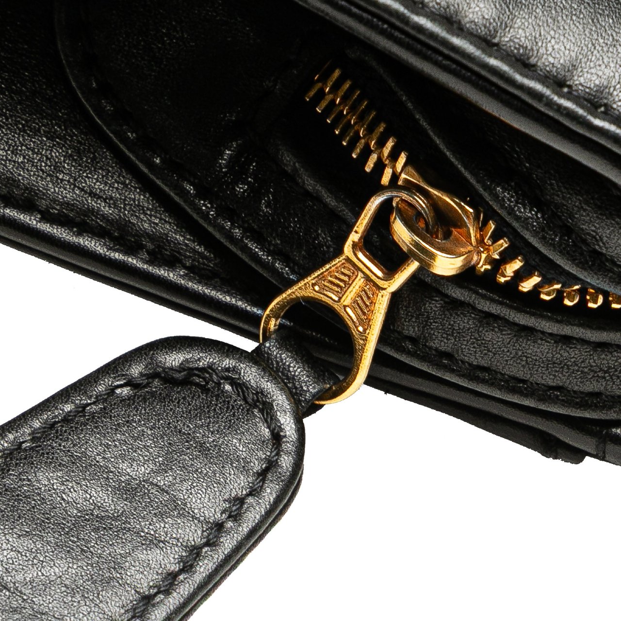 Chanel Lambskin Embroidered Logo Tote Zwart
