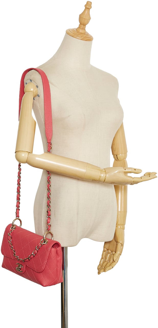 Chanel Caviar City Walk Roze