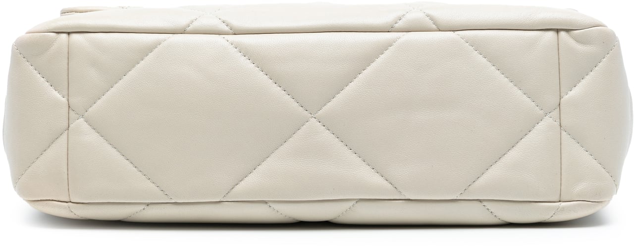 Chanel Large Lambskin 19 Flap Wit