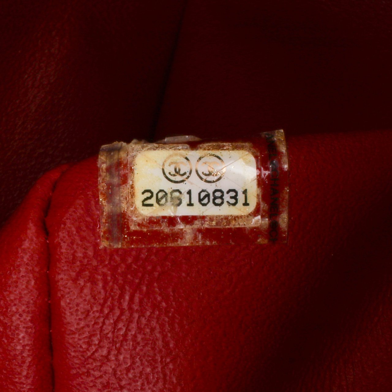 Chanel Mini Square Classic Lambskin Single Flap Rood