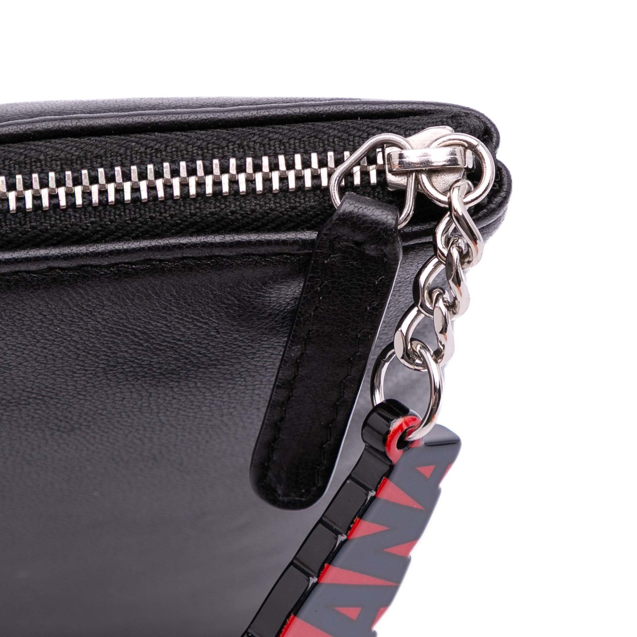 Chanel Medium Printed Lambskin Cuba La Habana O Case Clutch Zwart