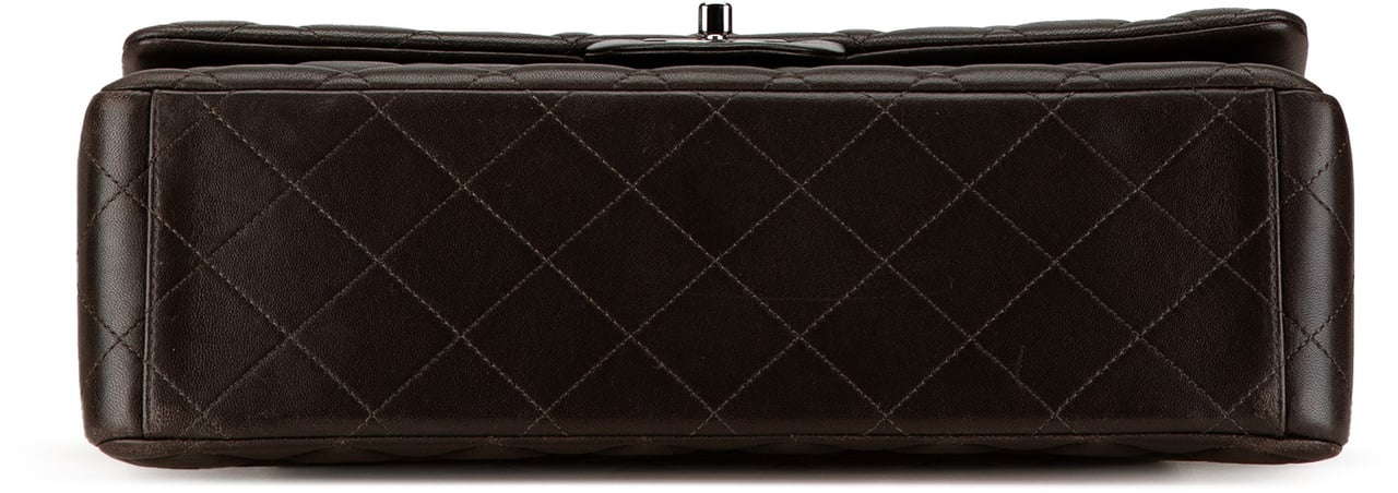 Chanel Maxi Classic Lambskin Double Flap Zwart