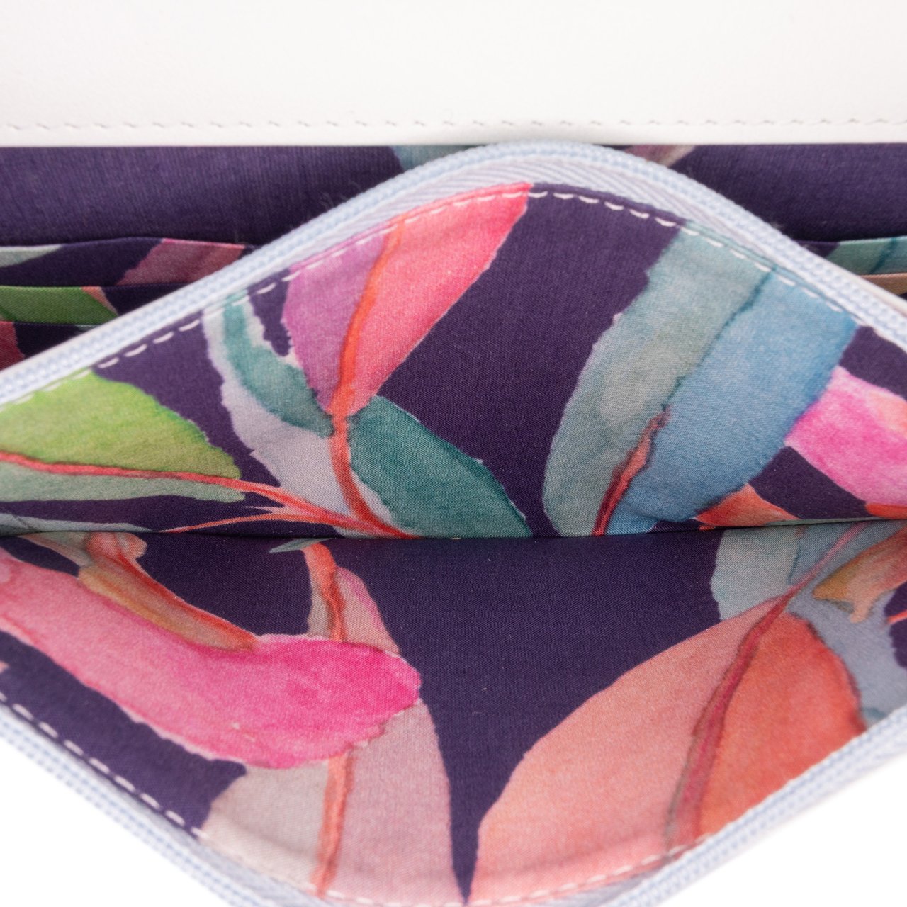 Chanel CC Quilted Canvas Jungle Jeans Wallet on Chain Wit