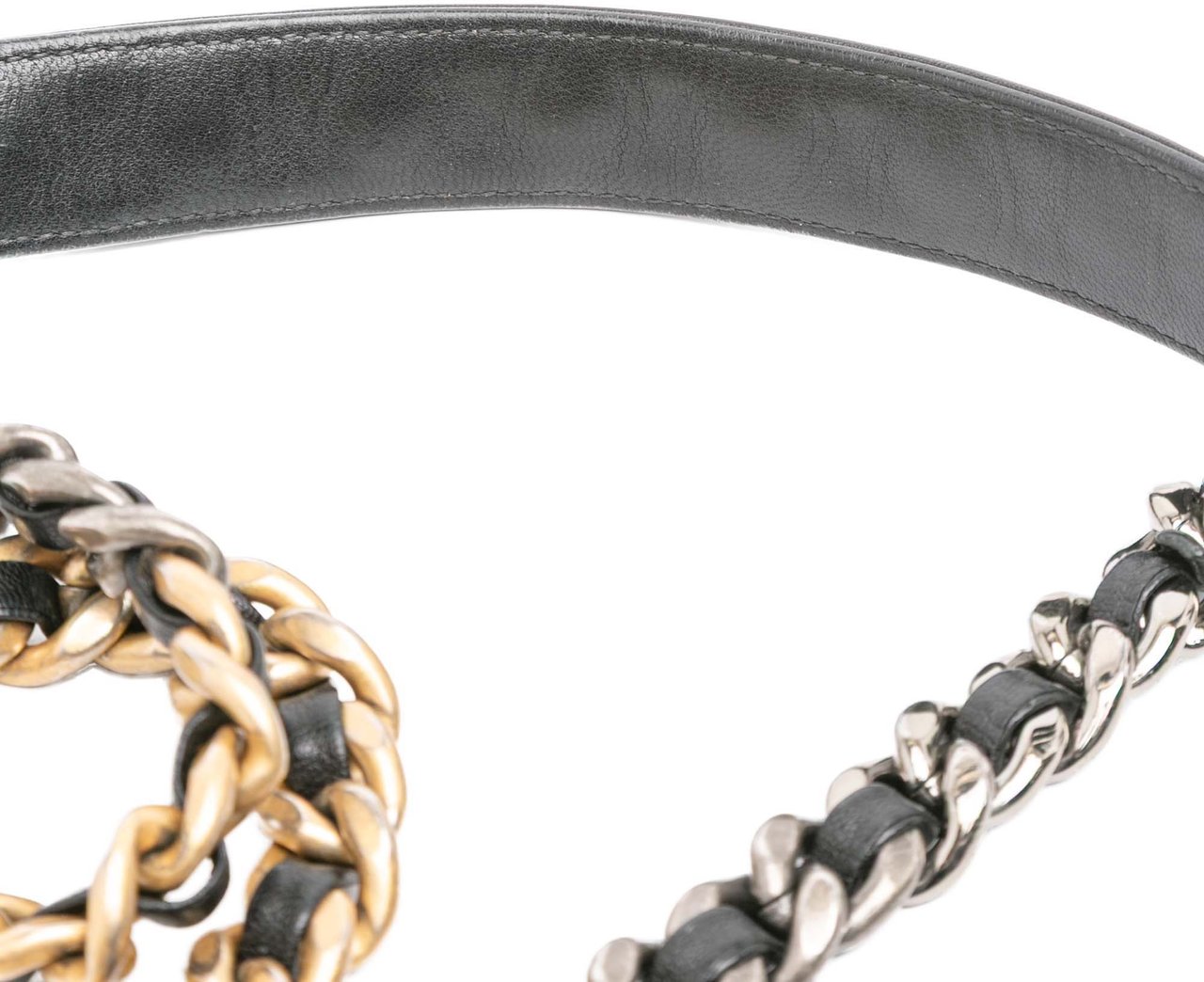 Chanel Large Lambskin 19 Flap Zwart