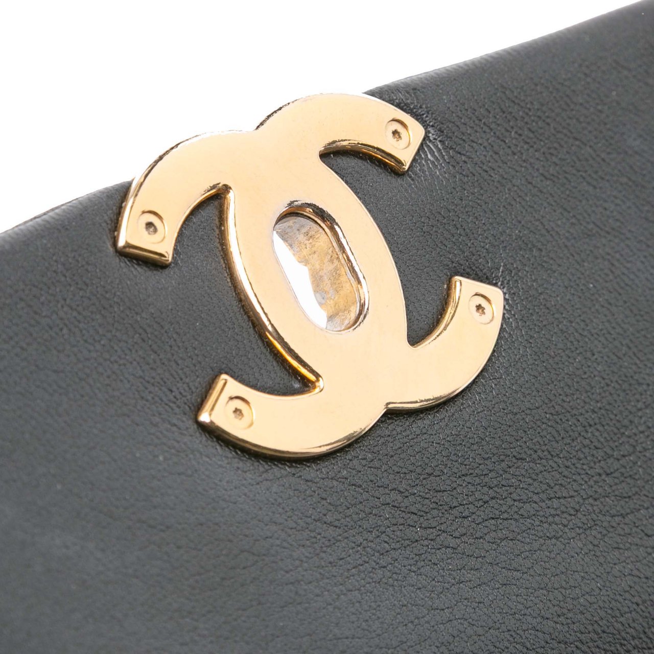 Chanel Large Lambskin 19 Flap Zwart