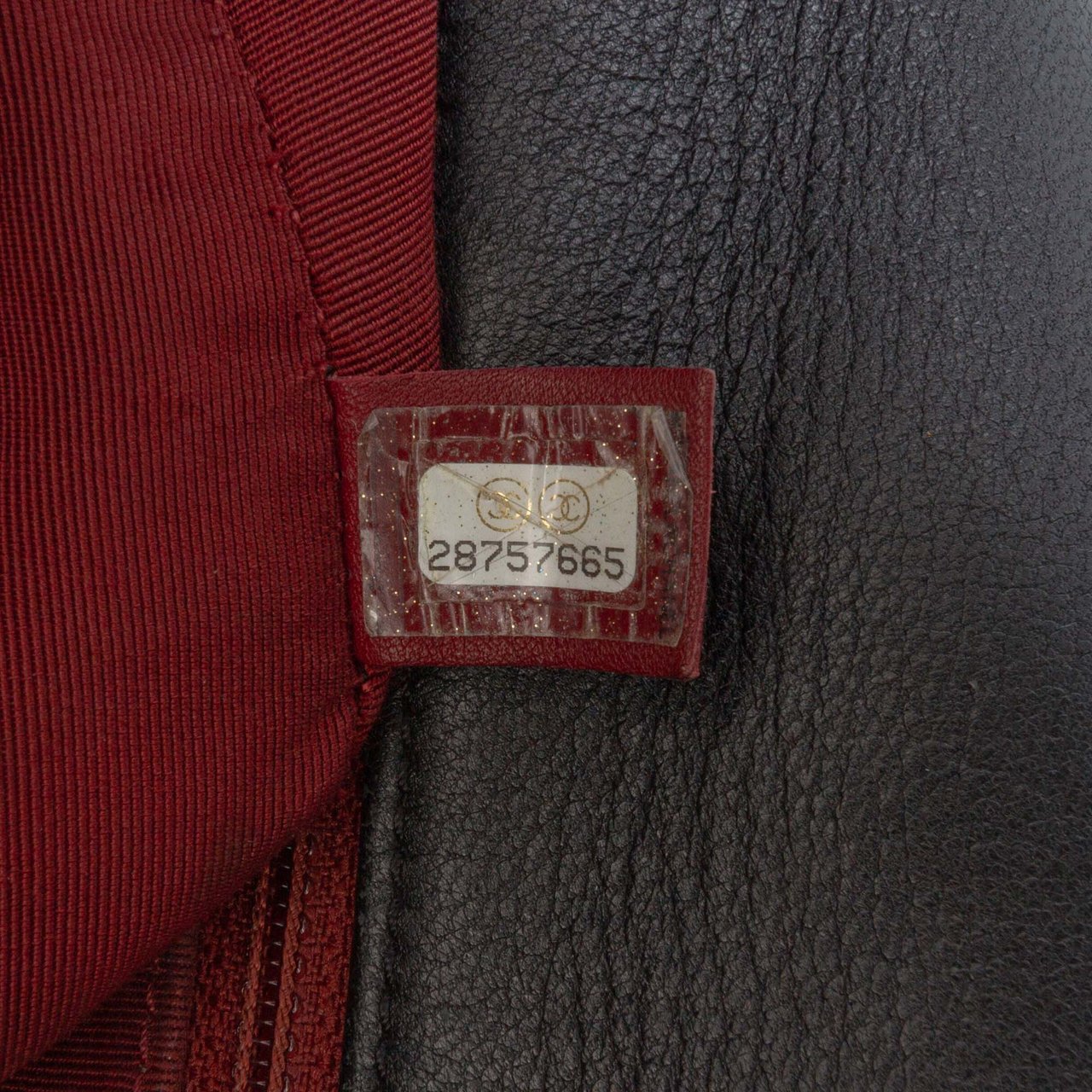 Chanel Large Lambskin 19 Flap Zwart