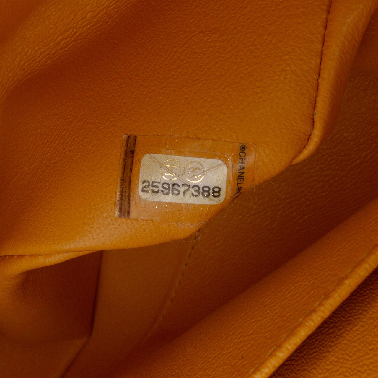 Chanel Medium Classic Lambskin Double Flap Geel
