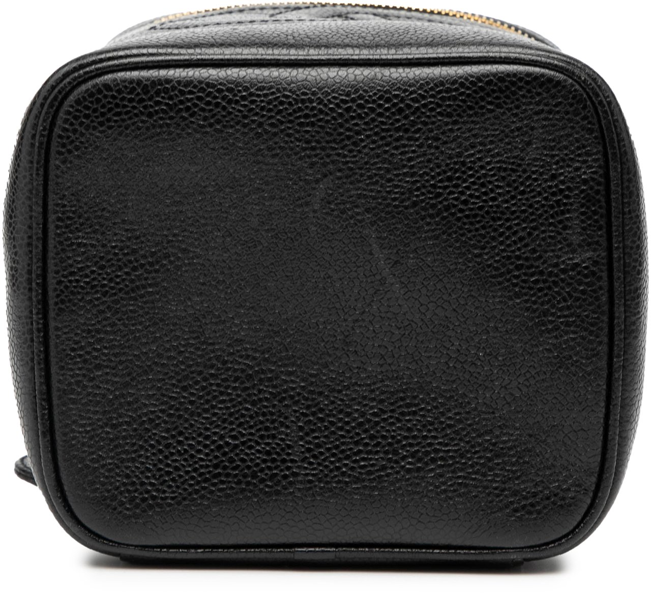 Chanel CC Caviar Vanity Bag Zwart