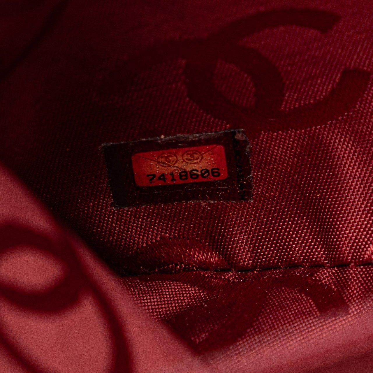 Chanel CC Lambskin Wild Stitch Handbag Rood