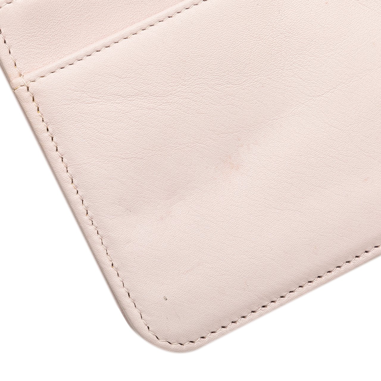 Chanel Canvas Deauville Wallet On Chain Roze