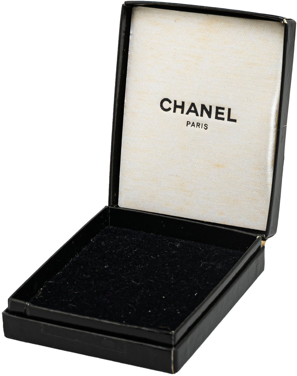 Chanel Gold Plated Enamel CC Brooch Wit