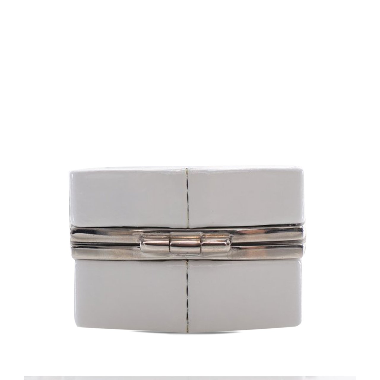 Chanel Patent Goatskin Make-Up Box Clutch With Chain Wit