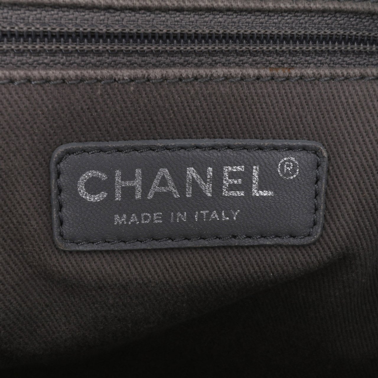 Chanel Quilted Iridescent Calfskin Relax CC Satchel Bruin
