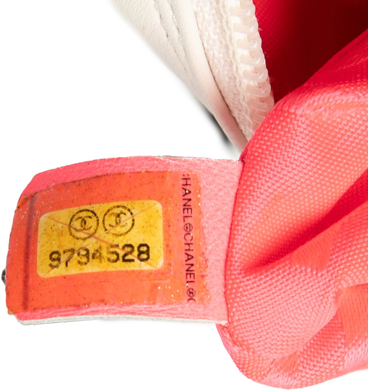 Chanel Lambskin Cambon Ligne Crossbody Wit