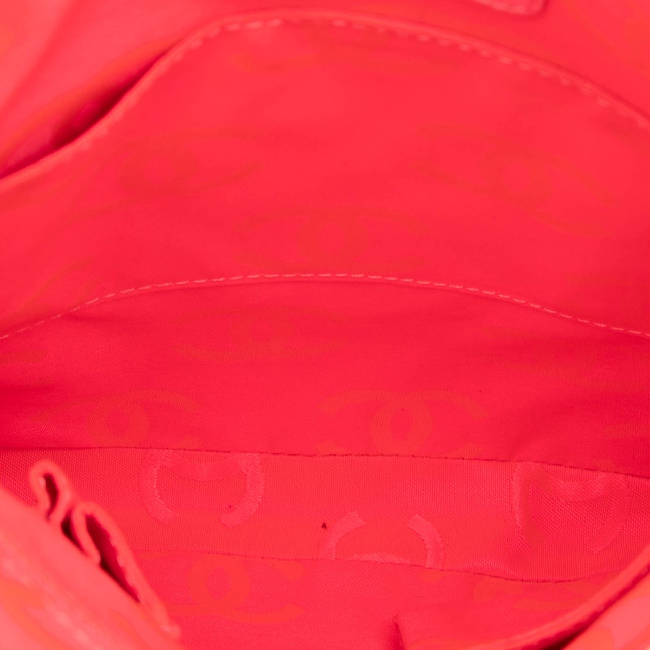 Chanel Lambskin Cambon Ligne Crossbody Wit