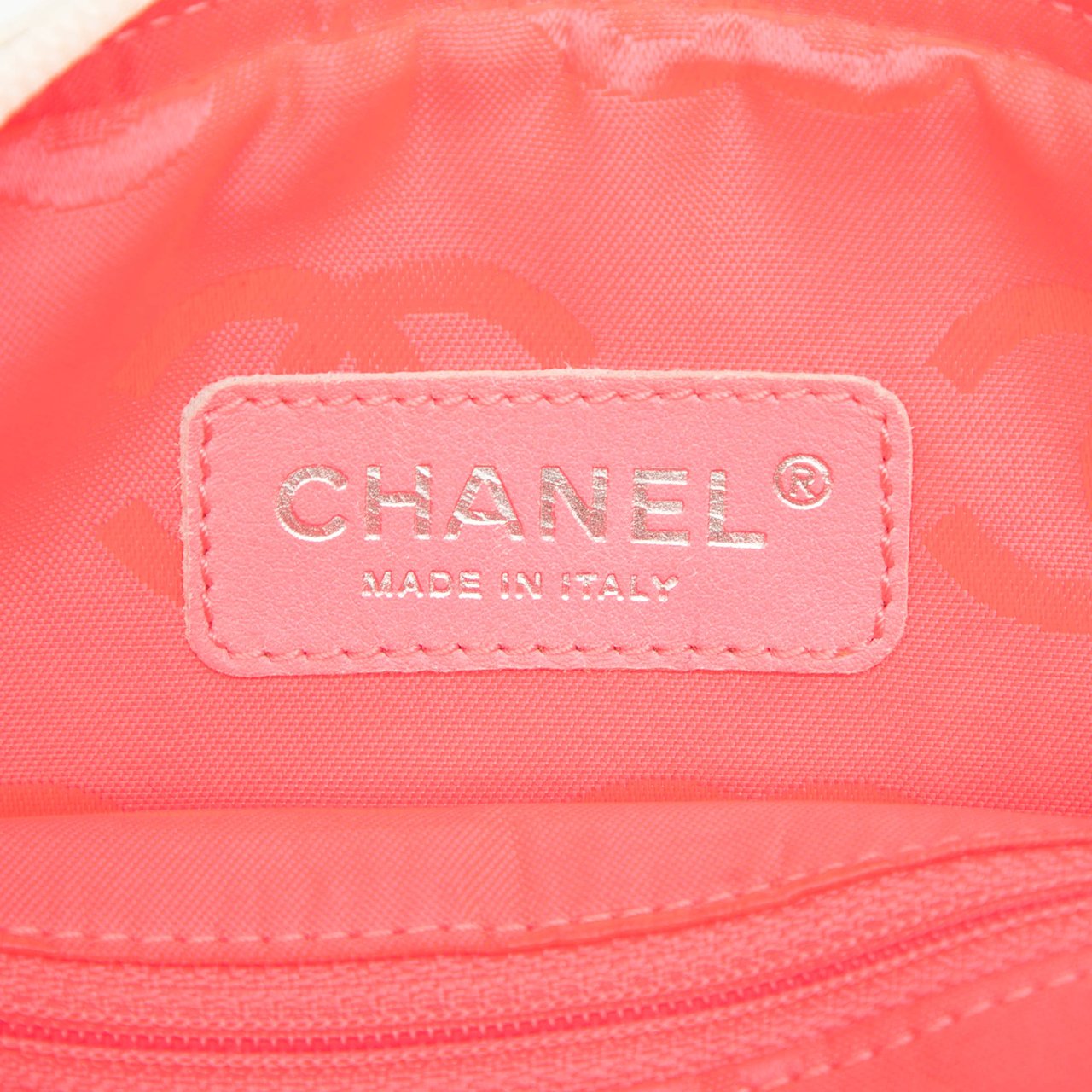Chanel Lambskin Cambon Ligne Crossbody Wit