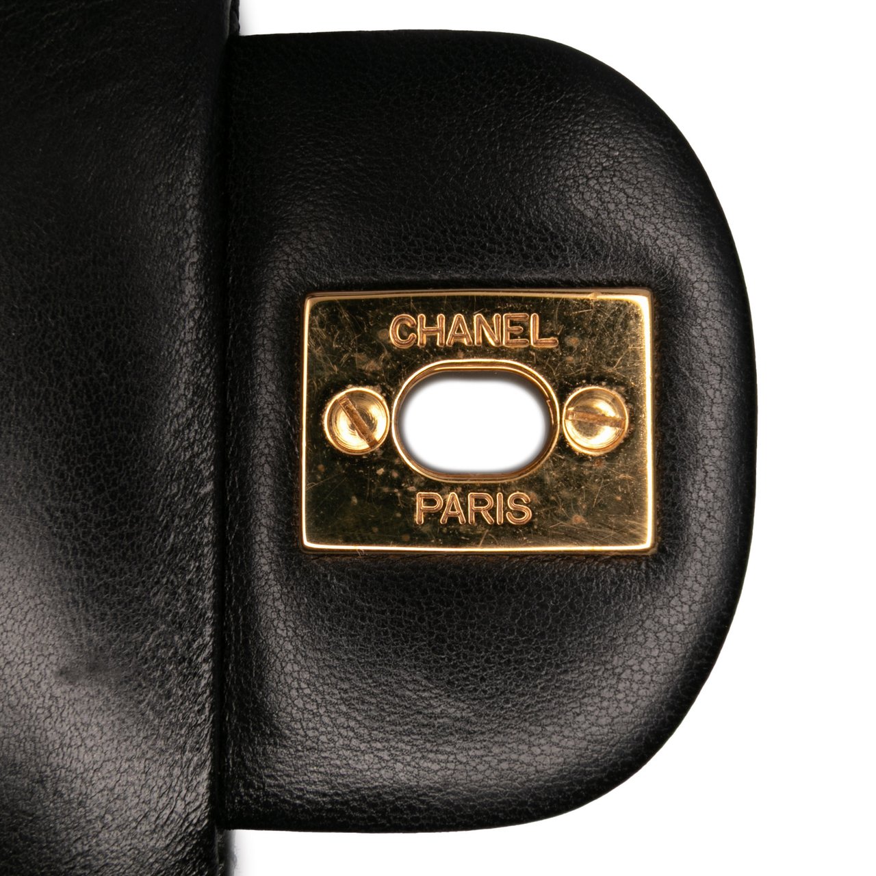 Chanel Small Classic Lambskin Double Flap Zwart