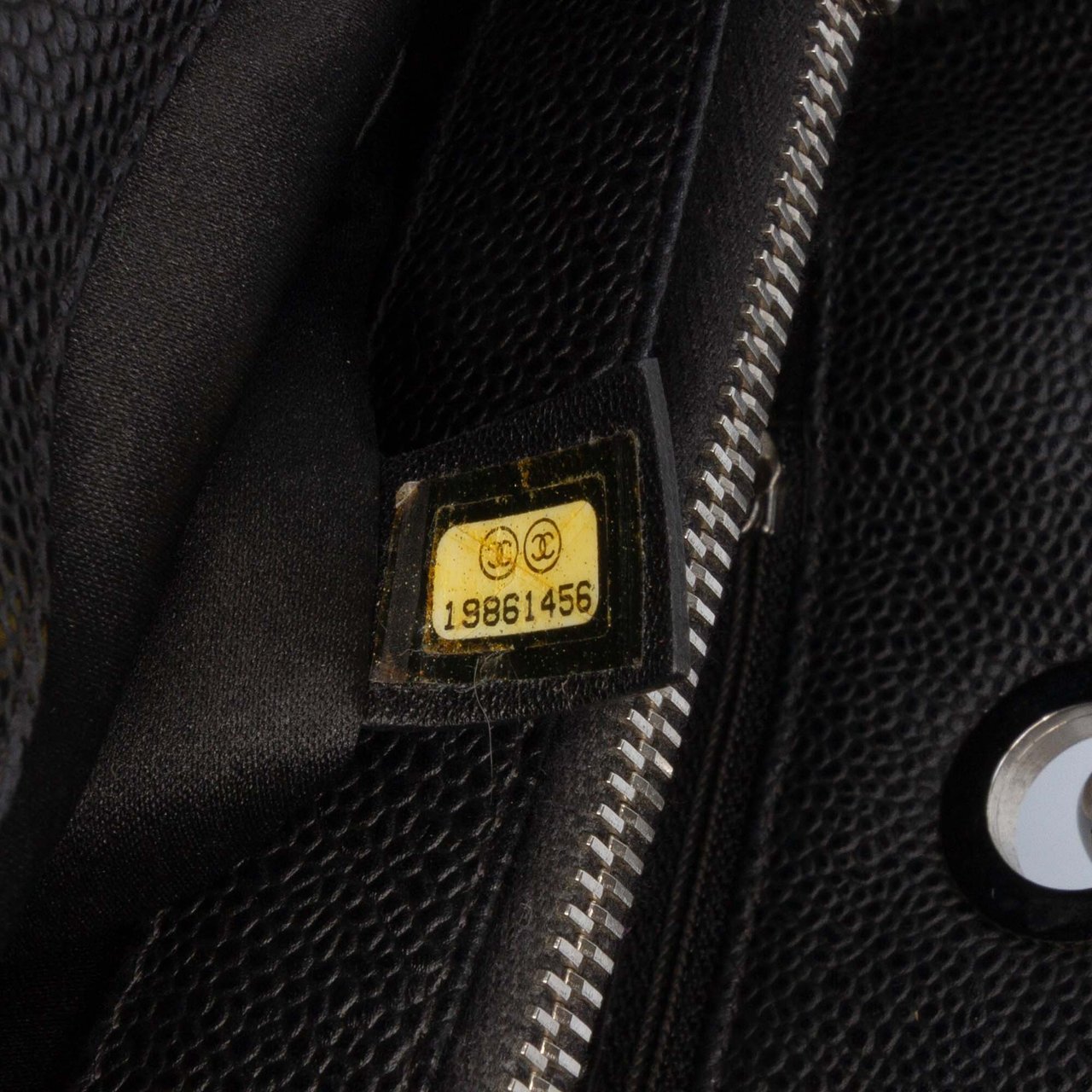 Chanel Caviar Grand Shopping Tote Zwart