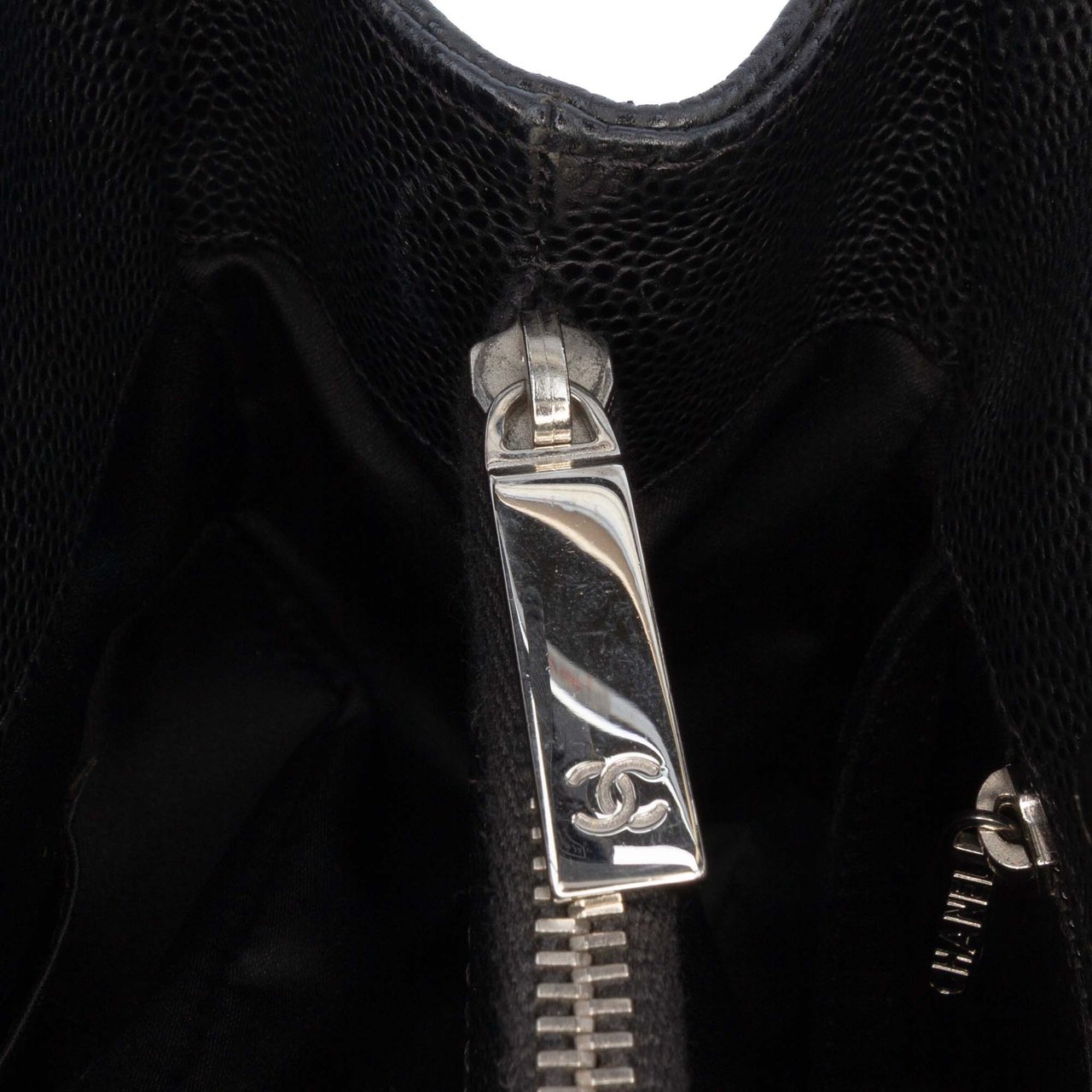 Chanel Caviar Grand Shopping Tote Zwart
