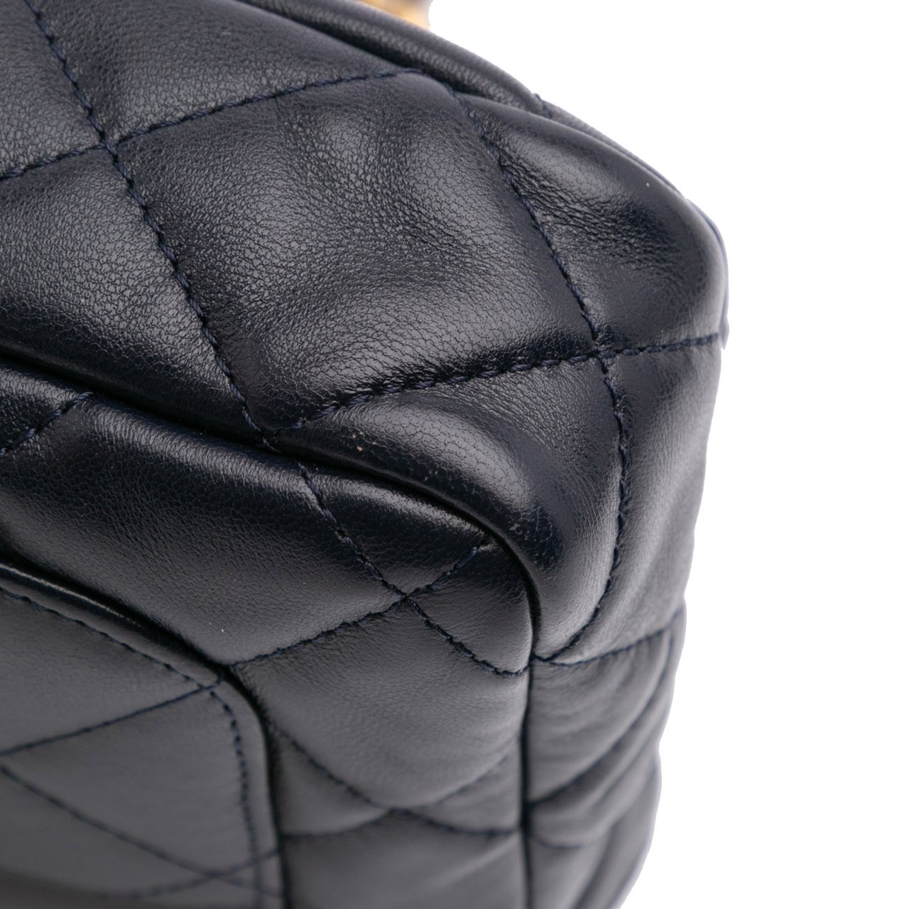 Chanel Small Quilted Lambskin Funky Town Flap Paars