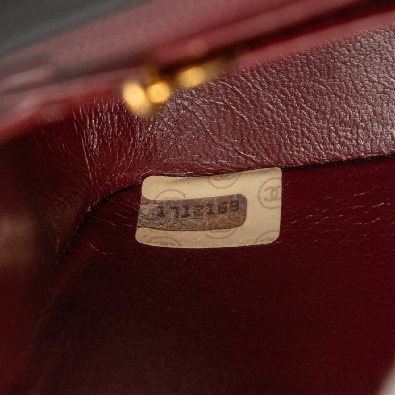 Chanel CC Quilted Lambskin Full Flap Zwart