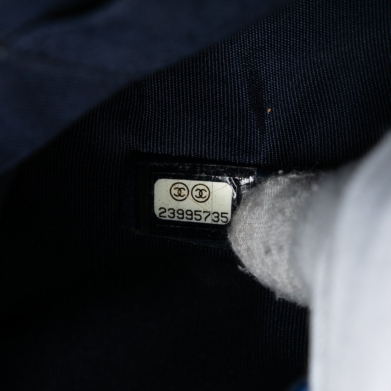 Chanel Lambskin Cocomail Envelope Clutch Zwart