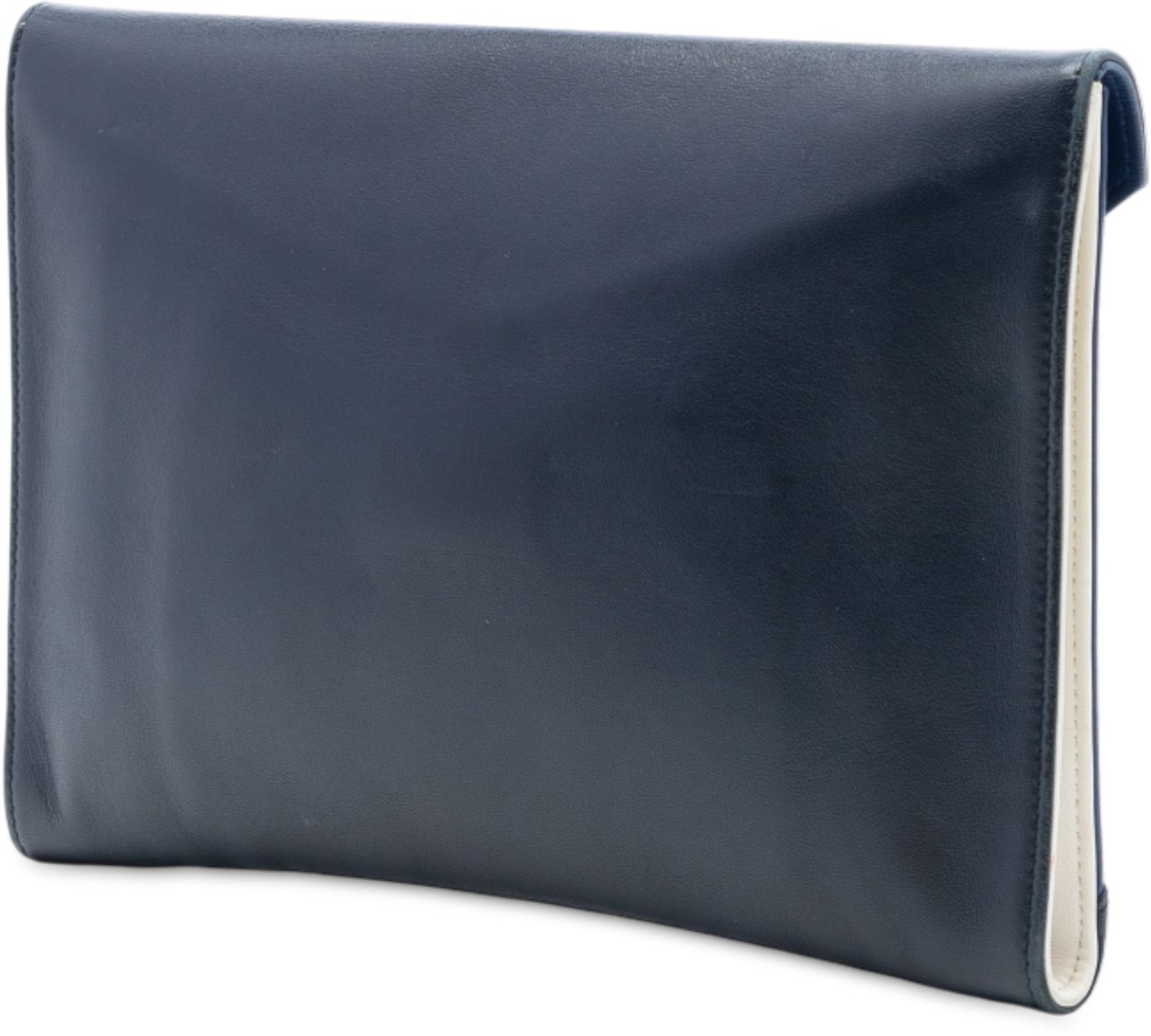 Chanel Lambskin Cocomail Envelope Clutch Zwart