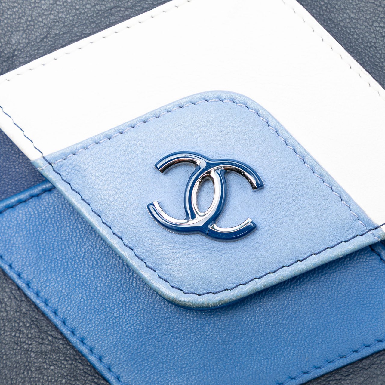 Chanel Lambskin Cocomail Envelope Clutch Zwart