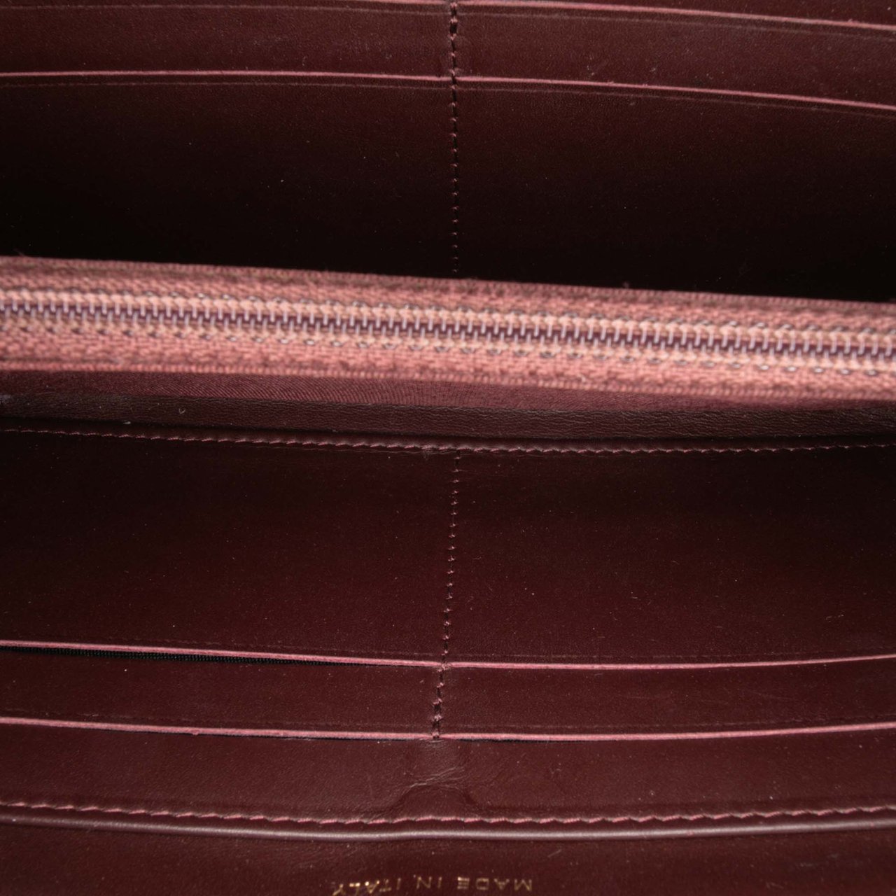 Chanel CC Quilted Caviar Zip Around Long Wallet Zwart
