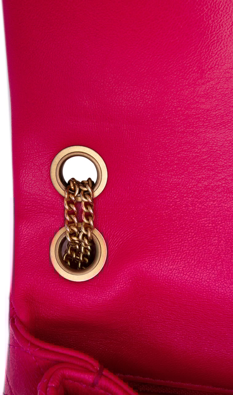 Chanel Small Quilted Lambskin On And On Chain Flap Roze