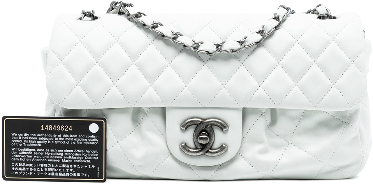 Chanel Quilted Calfskin Chic Quilt Flap Wit