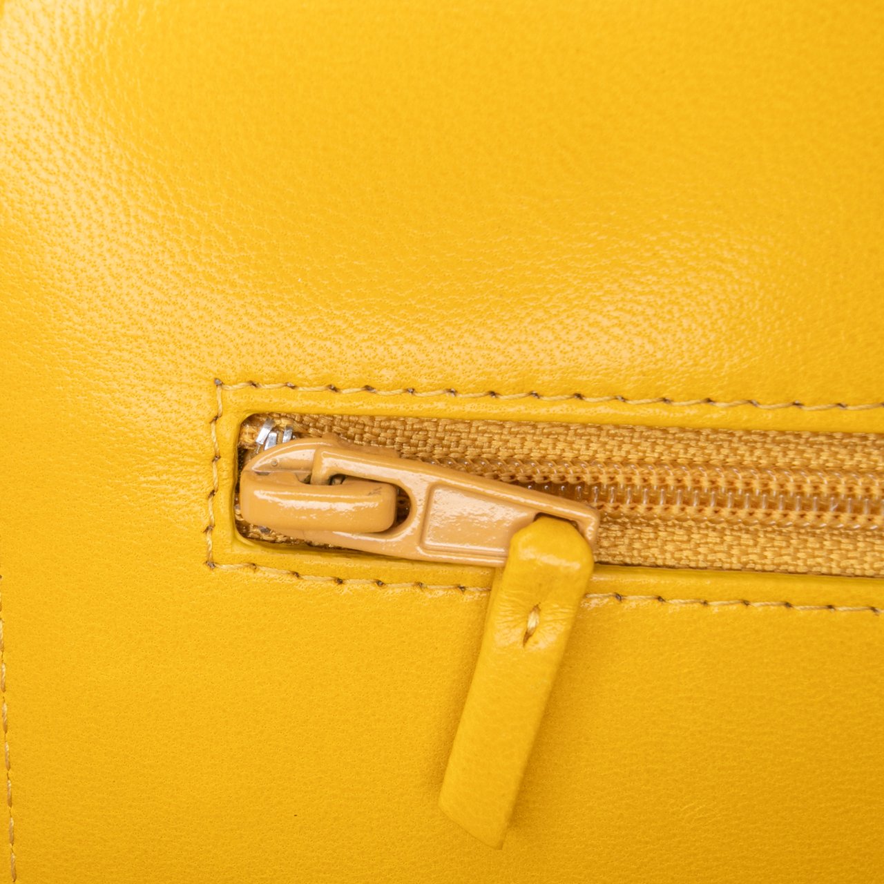 Chanel Quilted Lambskin Boy Wallet On Chain Geel