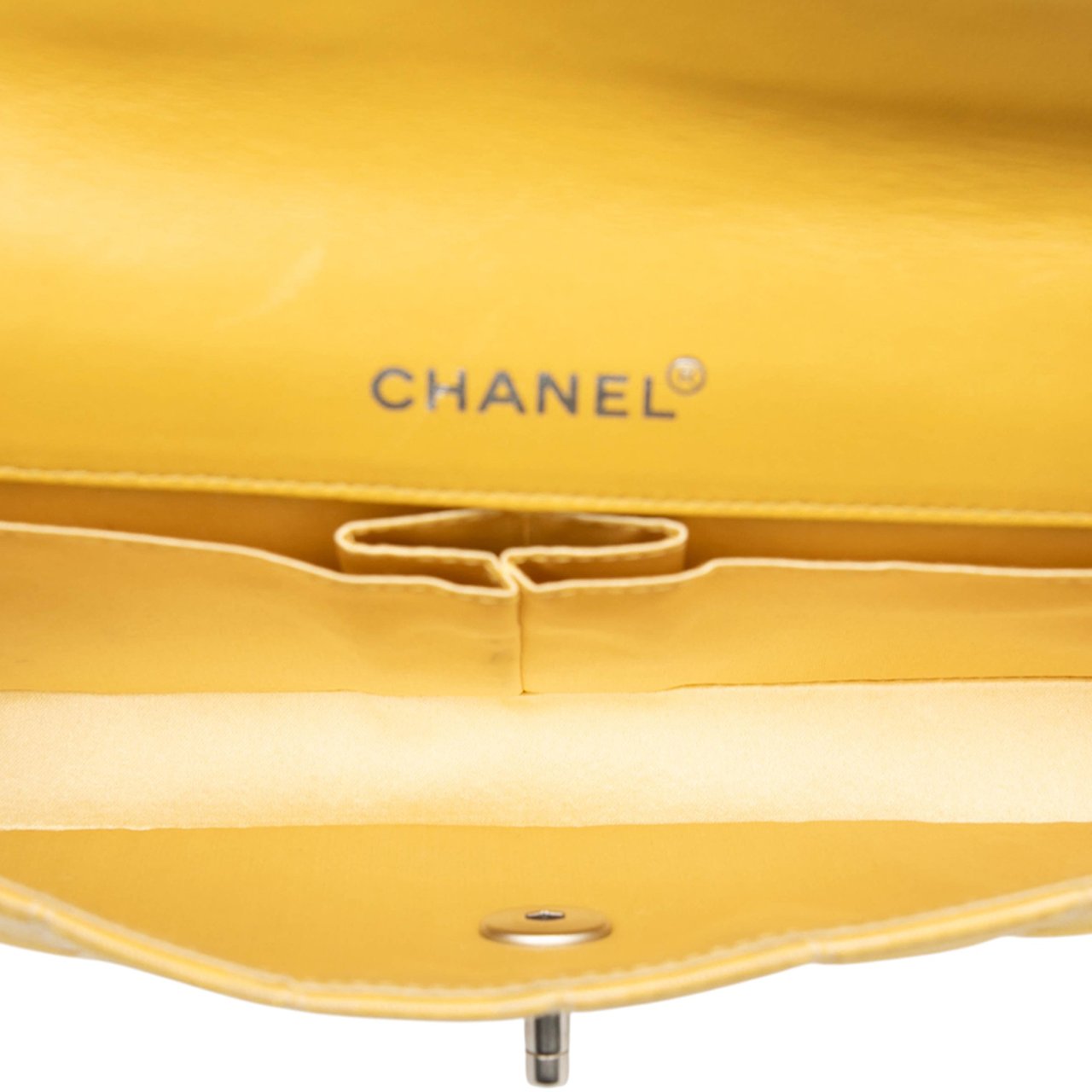 Chanel New Travel Line Nylon East West Flap Geel