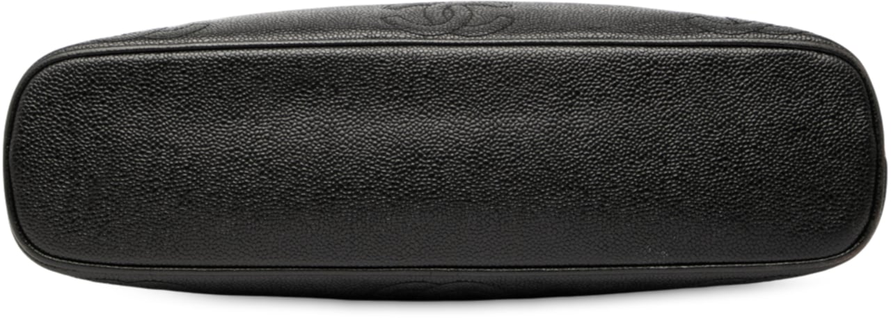 Chanel Triple CC Caviar Shoulder Bag Zwart