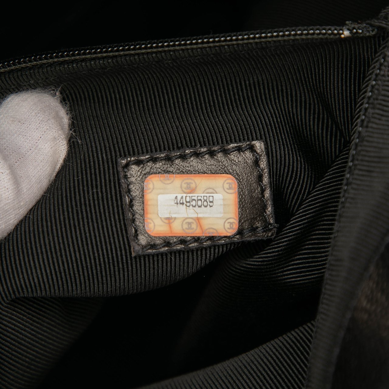 Chanel Triple CC Caviar Shoulder Bag Zwart