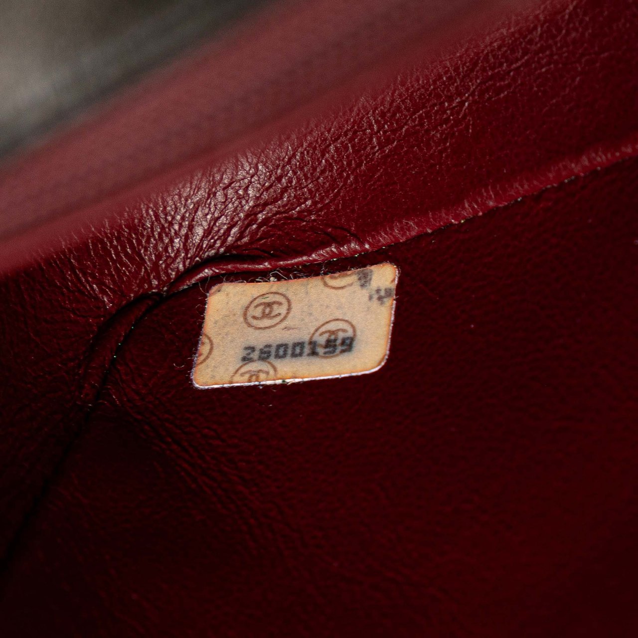 Chanel Small Lambskin Diana Flap Zwart