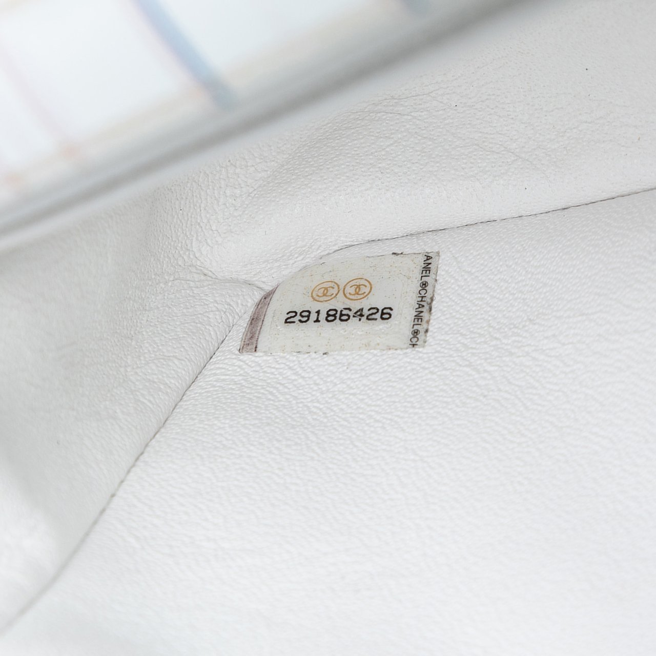 Chanel Mini Rectangular Classic Printed Calfskin Single Flap Wit