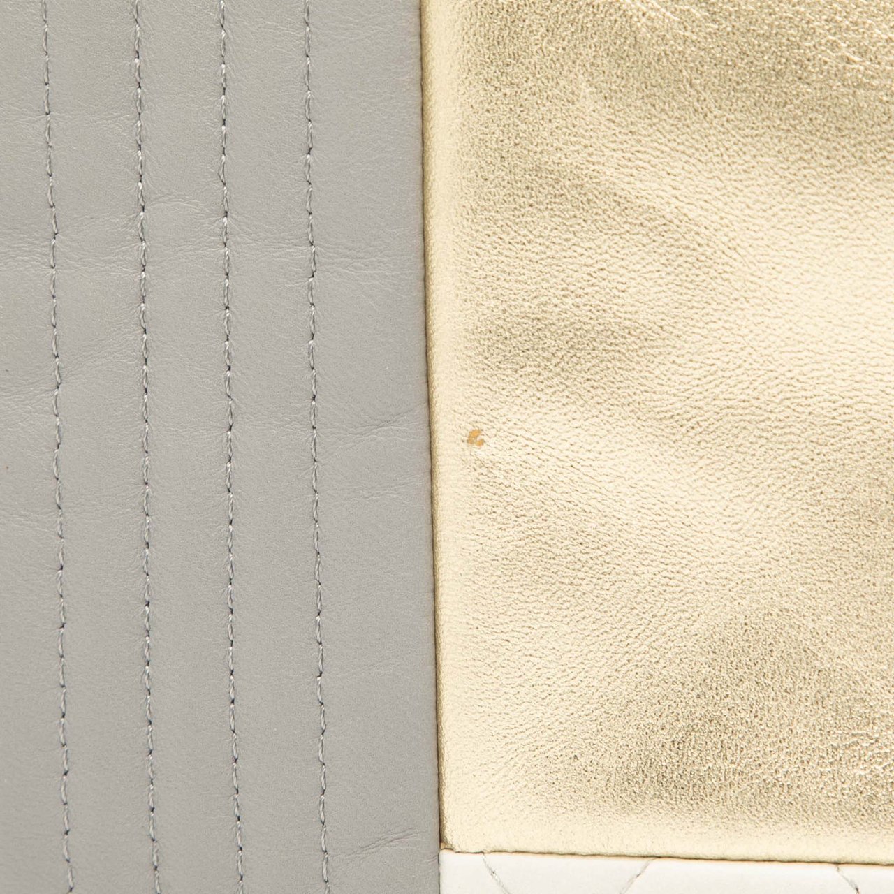 Chanel Medium Lambskin Colorblock Patchwork O Case Wit