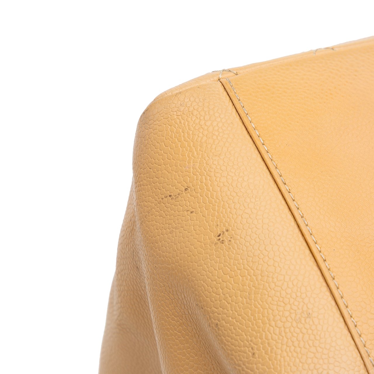 Chanel Caviar Grand Shopping Tote Bruin