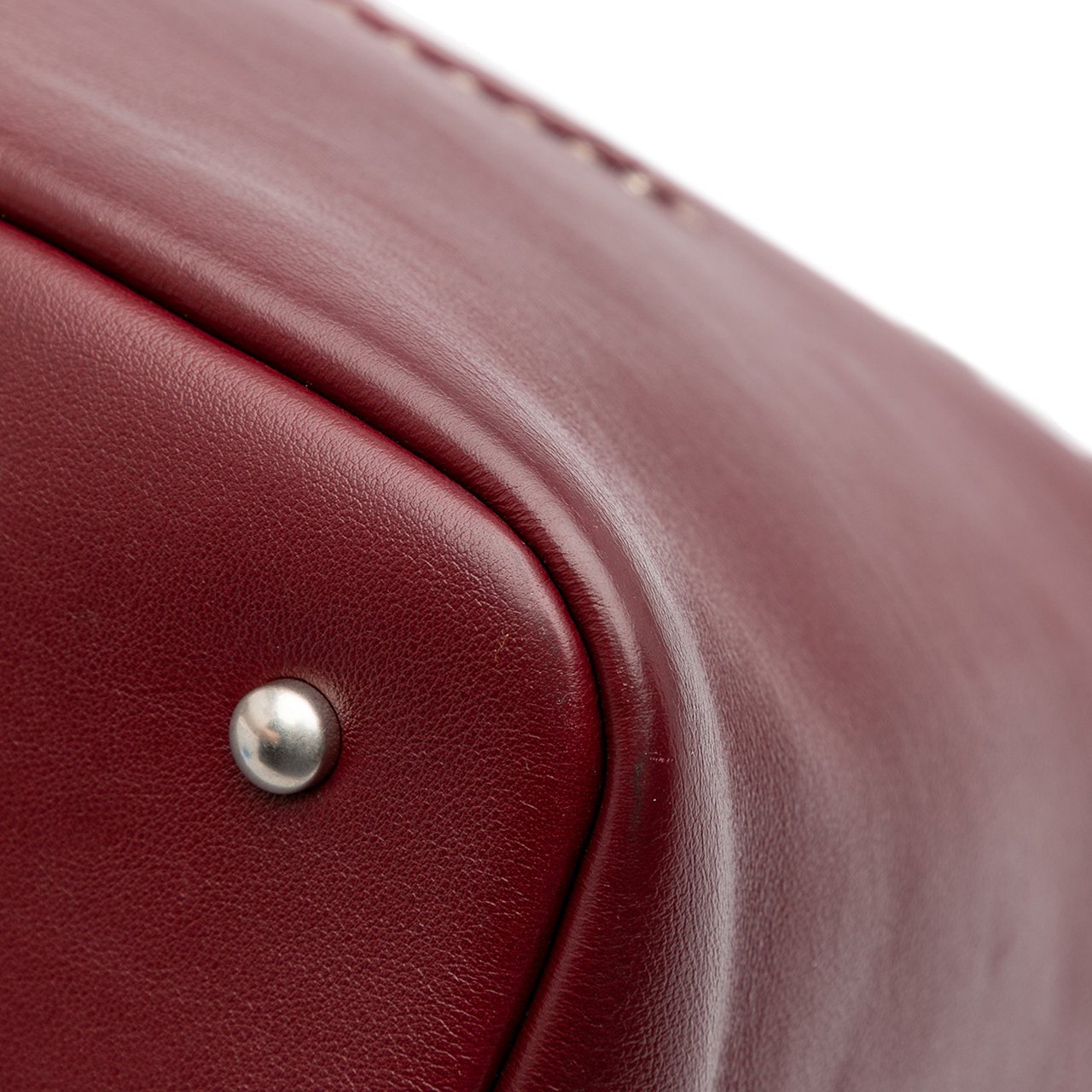 Chanel Large Calfskin Coco Eyelets Shopping Tote Rood