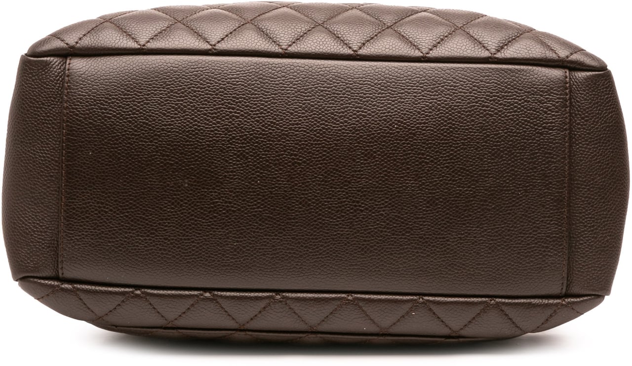 Chanel Caviar Grand Shopping Tote Bruin