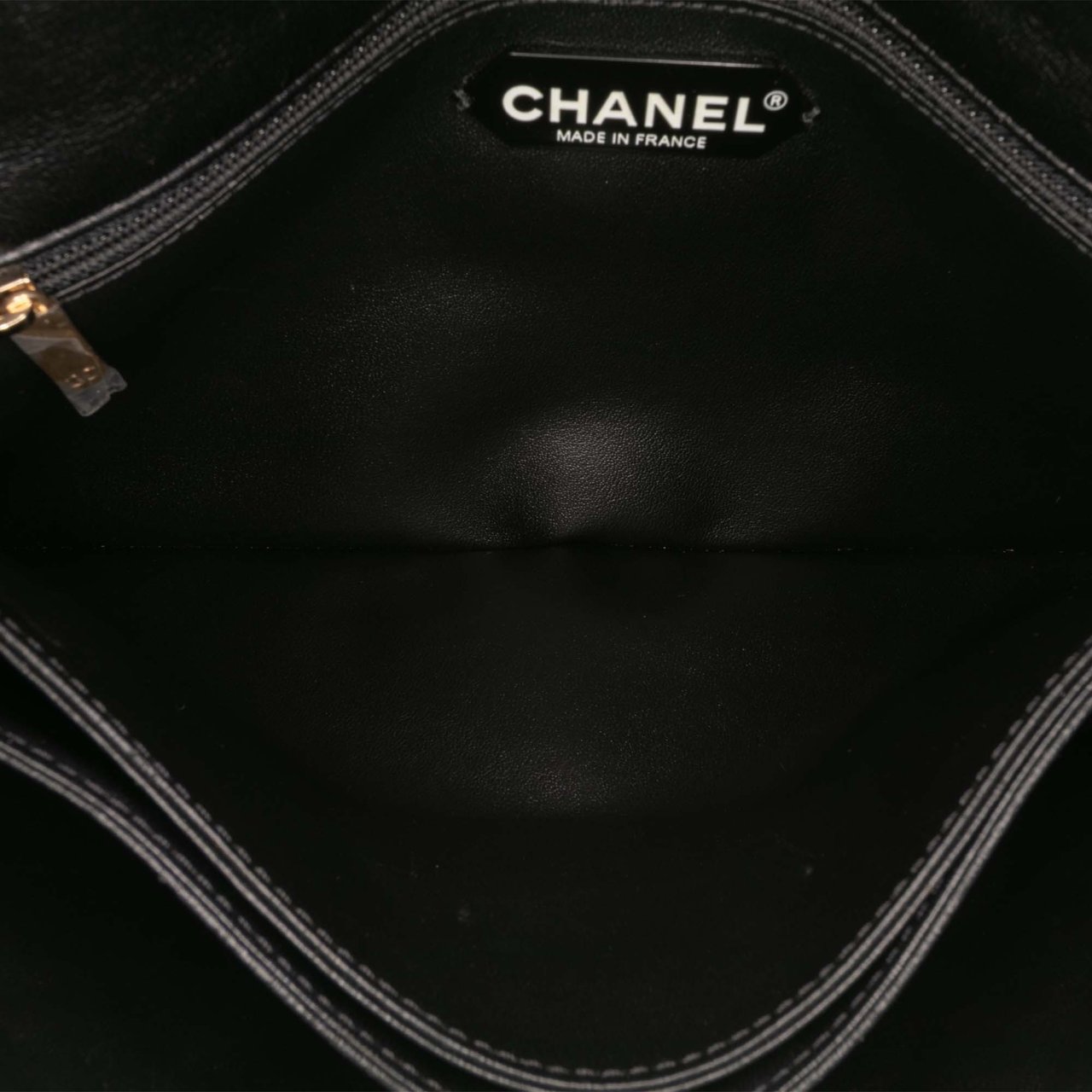 Chanel Quilted Lambskin Pagoda Accordion Flap Zwart
