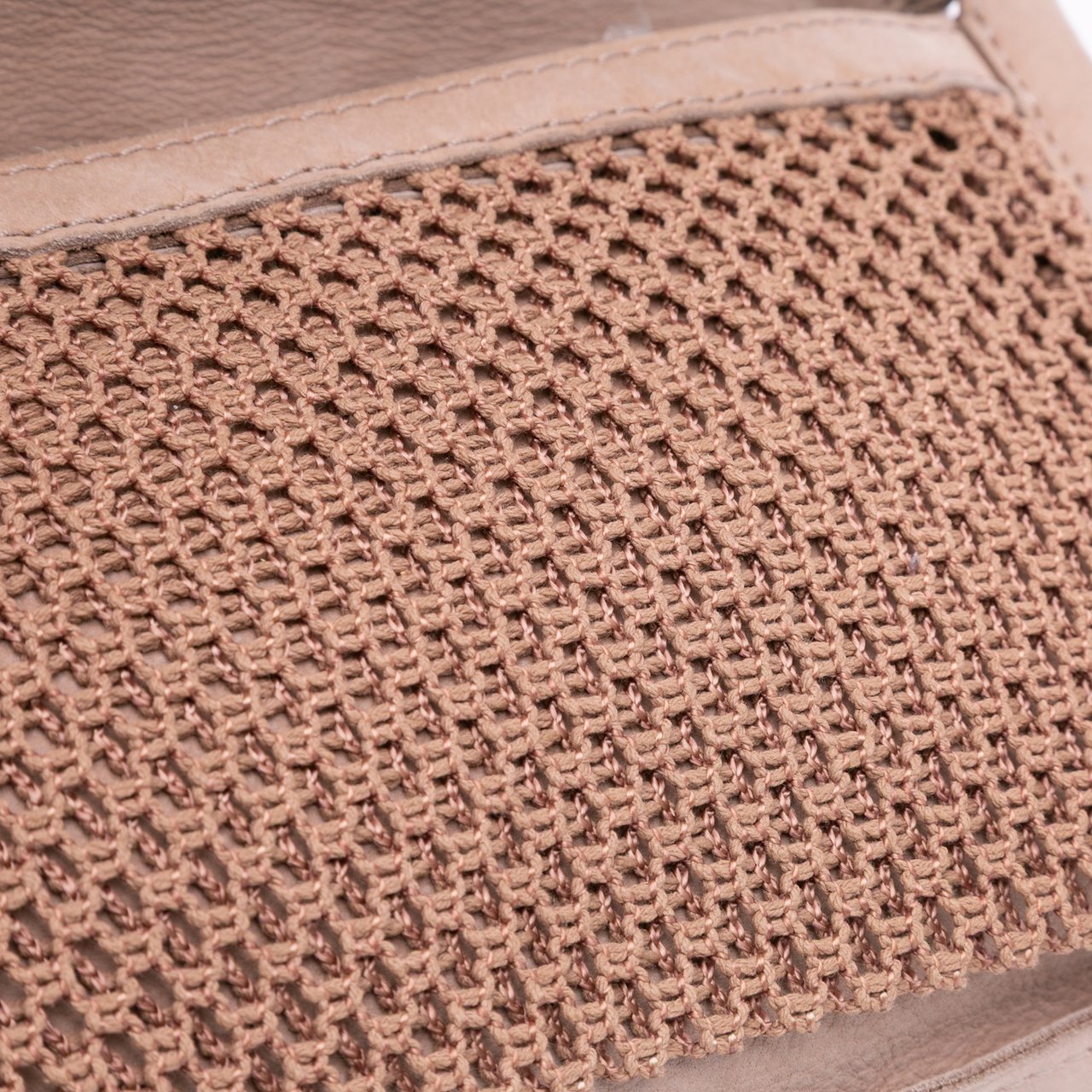 Chanel Calfskin Stitched Highlander Messenger Bag Bruin