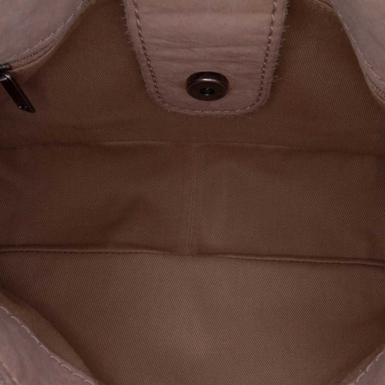 Chanel Calfskin Stitched Highlander Messenger Bag Bruin