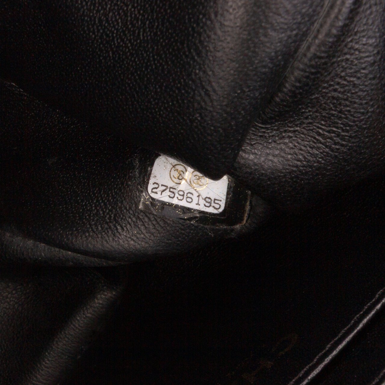 Chanel Mini Square Classic Chevron Lambskin Single Flap Zwart
