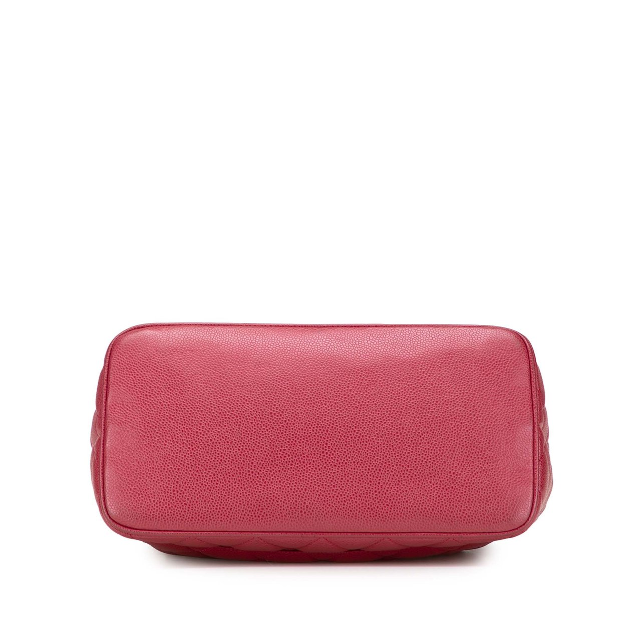 Chanel Caviar Medallion Tote Rood