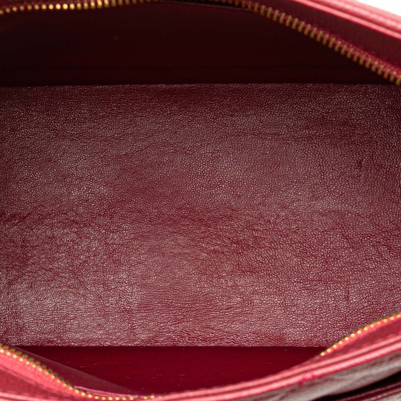 Chanel Caviar Medallion Tote Rood